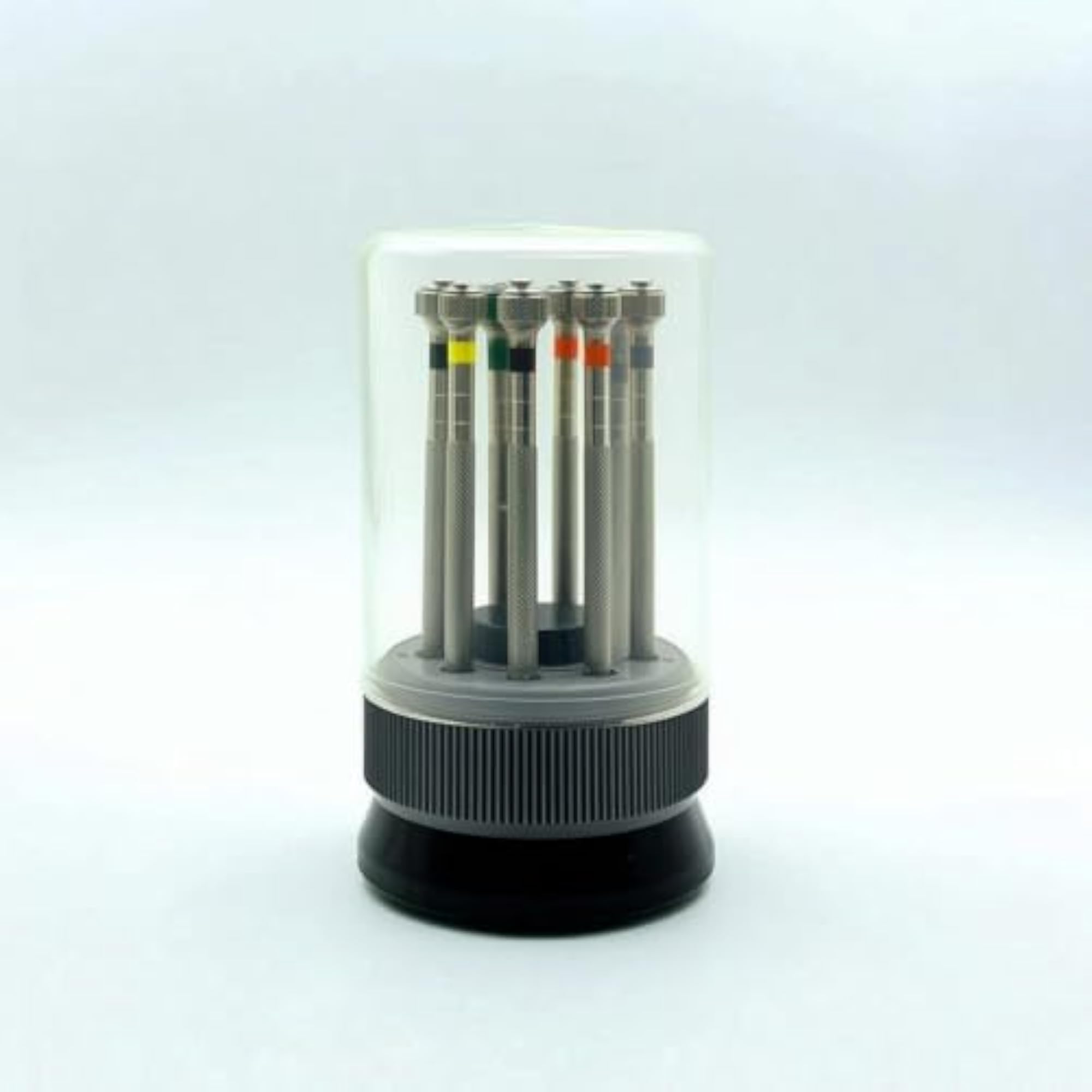 Interchangeable Screwdriver Set with Rotating Stand